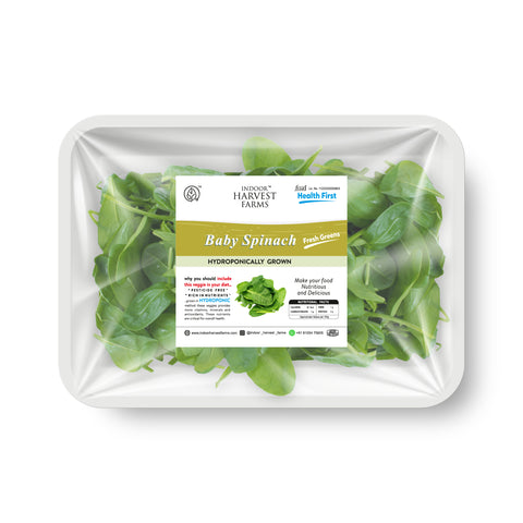 Hydroponic Baby Spinach